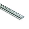 GUARDACANTO ALUMINIO CROMO BRILLO A2080 9MM