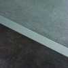 LISTEL ALUM. PLATEADO MATE AUR2060I 10X20MM